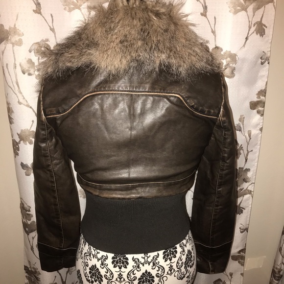 NWOT “Jessica Simpson” Sexy small Bomber Jacket - Picture 3 of 5